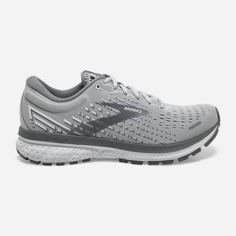 Brooks Women's Ghost 13 Road Running Shoes Singapore - Alloy/Grey/White (91857-YHQU)